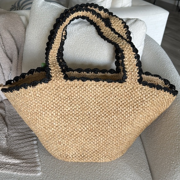 Raffia Bow Tote Bag - kate spade new york x Target Natural - Picture 3 of 12